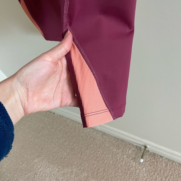 Peloton Dusty Rose High Rise Leggings Size Large - Picture 6 of 8